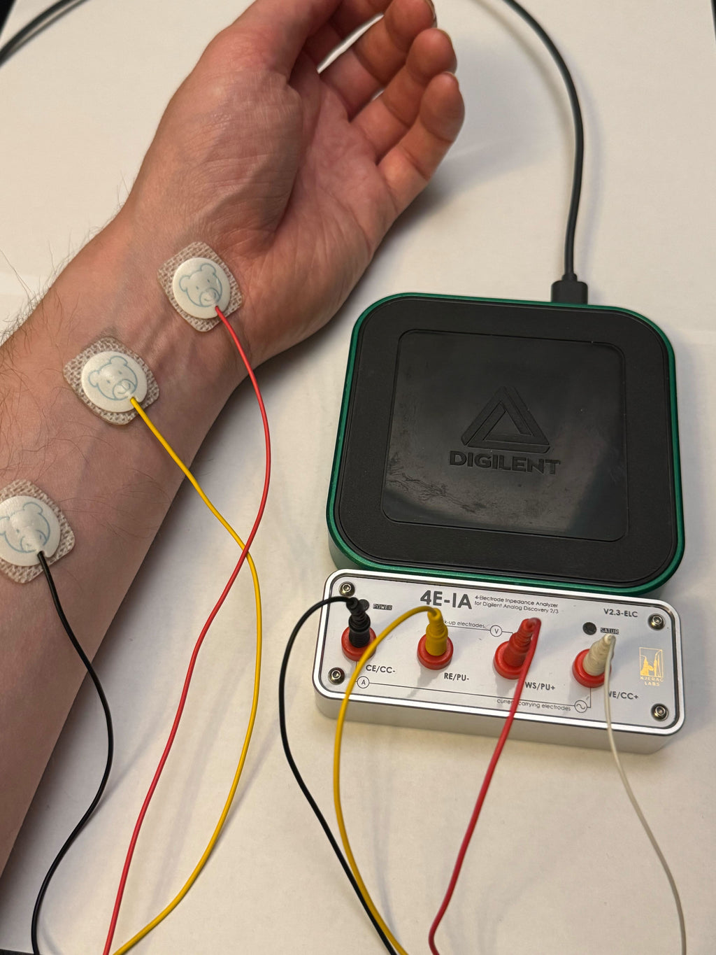 4E-IA Impedance Analyser Frontend V2.3-ELC (DIN 1.5mm Electrode Version)