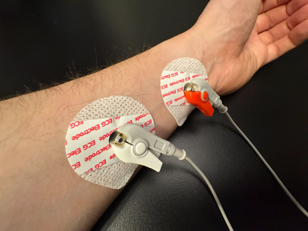 50 pcs disposable ECG patch electrodes - 50mm, AgCl